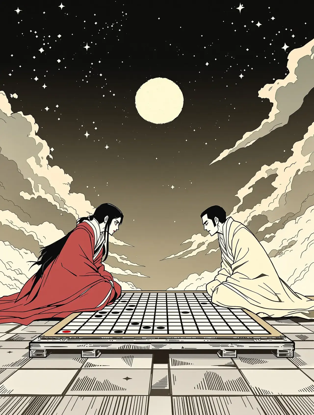 月下棋局 - 腐漫画网连载作品封面